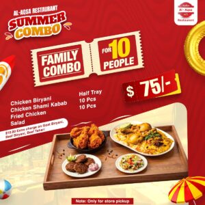 01. Family Combo for 10 People