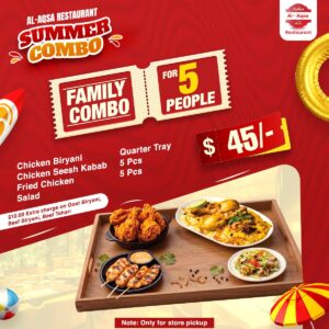02. Family Combo for 5 People