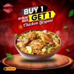 Buy one, get one | chicken biryani